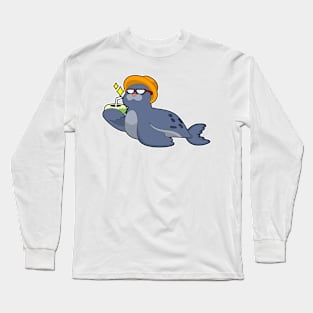 Seal with Coconut Long Sleeve T-Shirt